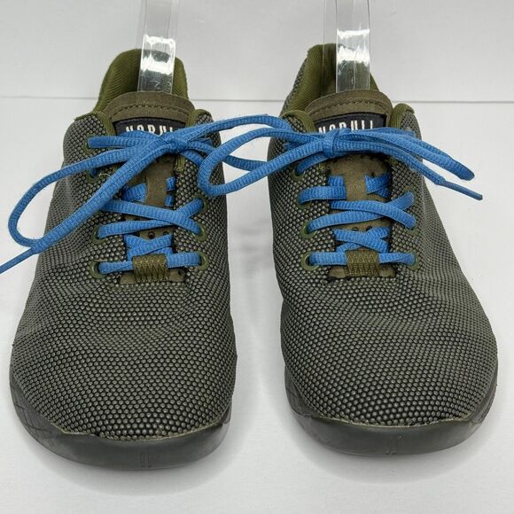 Nobull Superfabric Gray Green Trainers Gum Sole Sneakers M Size 7.5 W Size 9 main image 5